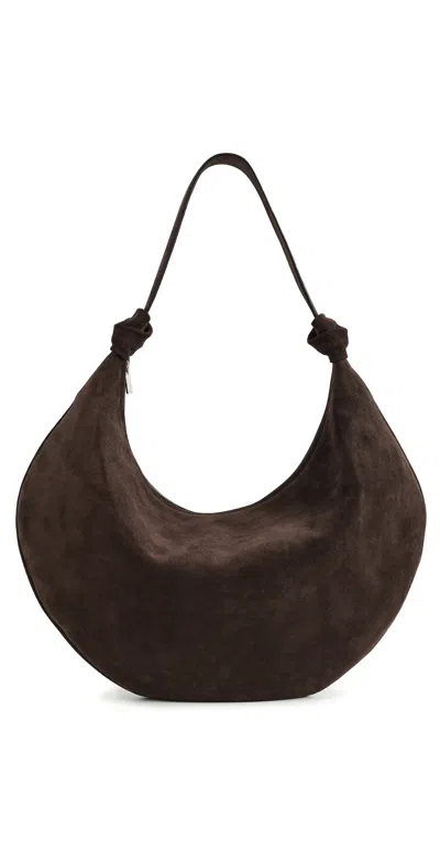 Reformation Rhea Hobo Bag Boss Suede