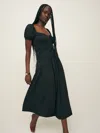 Reformation Rhett Dress In Black