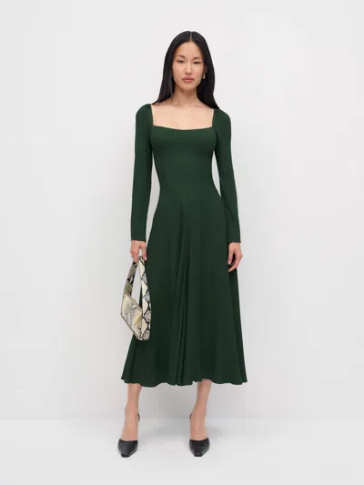 Reformation Rinna Dress Green 12