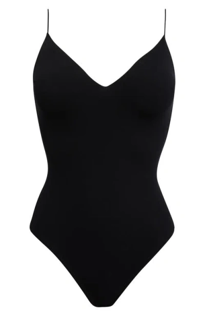 Reformation Rio One-piece Swimsuit In Black