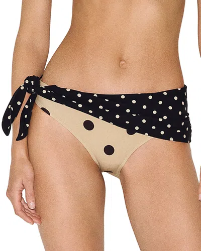 Reformation Riva Bikini Bottom In Black