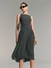 Reformation Robe Anelis In Black