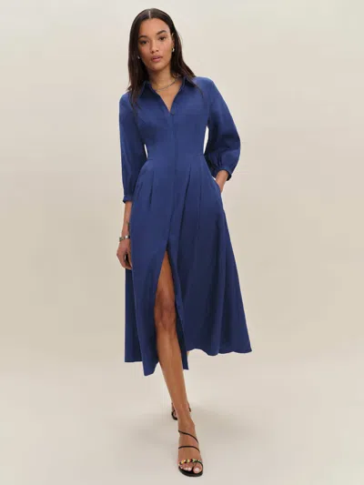 Reformation Robe En Lin Tara