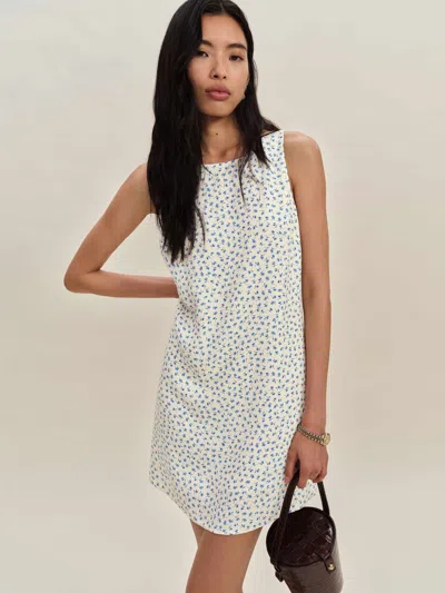 Reformation Robe Rosemond In White