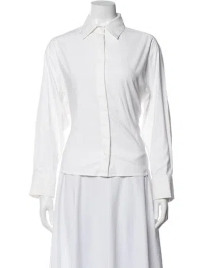Pre-owned Reformation Robe In White