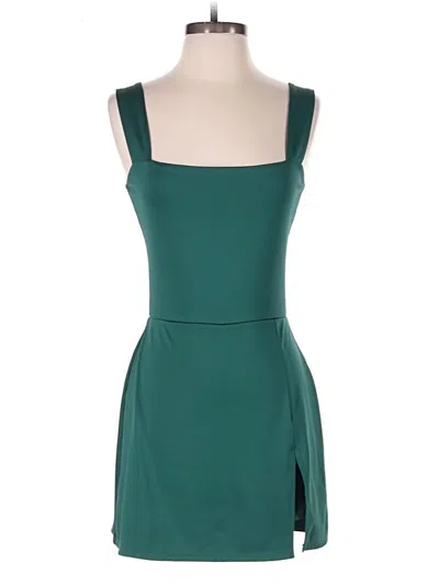 Pre-owned Reformation Romper In Green