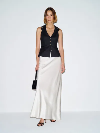 Reformation Rona Top Black 12