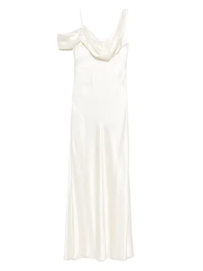 Reformation Ronda Dress In Neutral