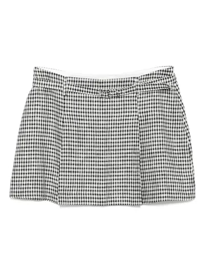 REFORMATION RORY LINEN SKIRT