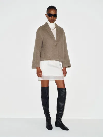 Reformation Roxie Jacket Grey Large