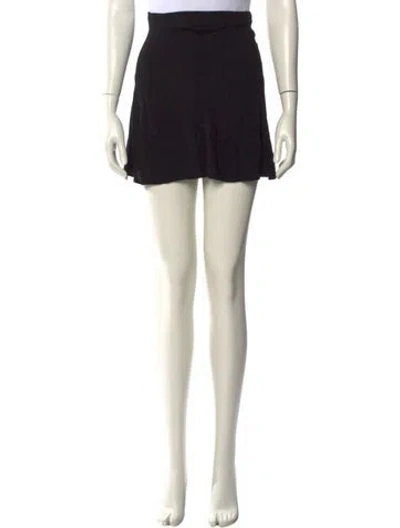 Pre-owned Reformation Ruffle Embellishment Mini Skirt