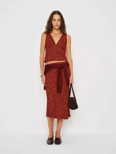Reformation Ryan Two Piece In Red