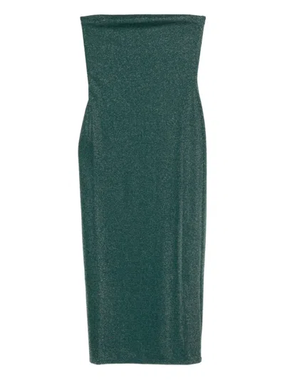 Reformation Ryden Dress In Green