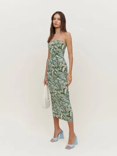 Reformation Ryden Knit Dress In Twisted