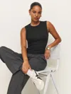 Reformation Ryland Tank In Black