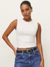Reformation Ryland Tank In White