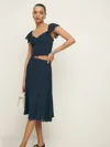 Reformation Sadie Two Piece In Button