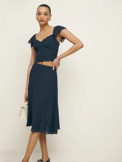 Reformation Sadie Two Piece In Button