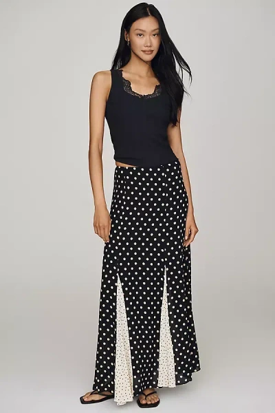 Reformation Sally Maxi Skirt In Black