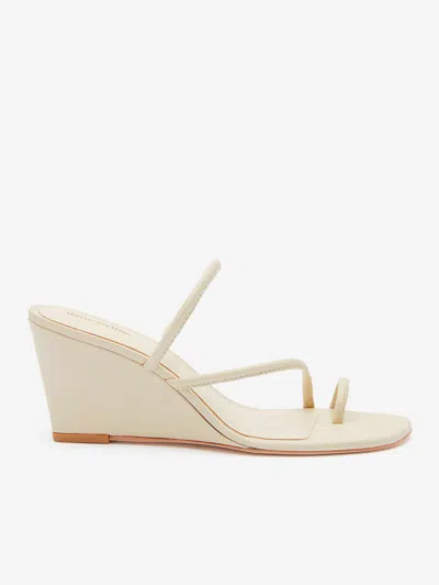Reformation Sandales Compensées Jorgia In Brown