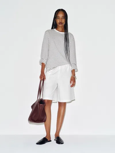 Reformation Sandy Short Ivory Small In White