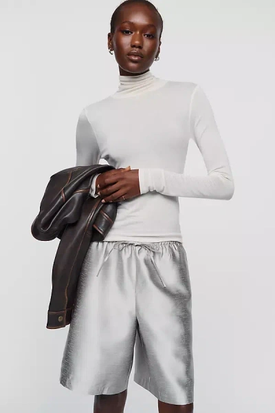 Reformation Sandy Shorts In White