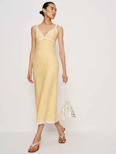 Reformation Sara Linen Dress