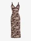 Reformation Sara Linen Dress Es In Brown