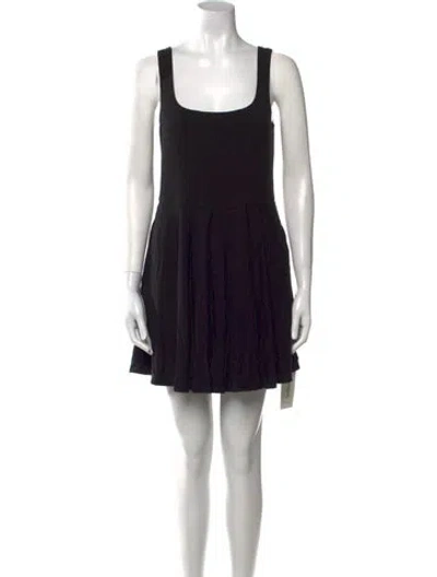 Pre-owned Reformation Scoop Neck Mini Dress In White