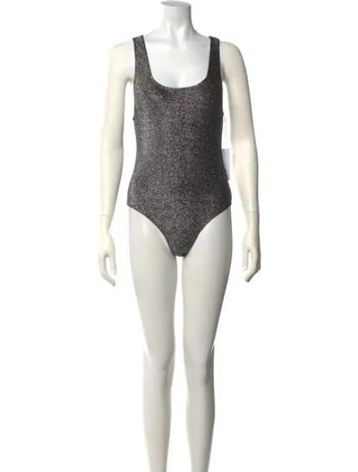 Pre-owned Reformation Scoop Neck Sleeveless Bodysuit W/ Tags In White