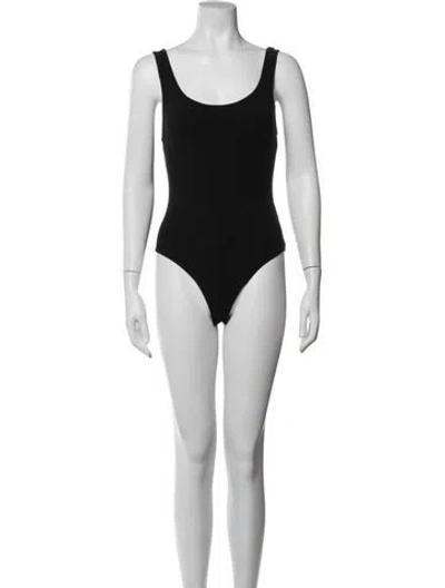 Pre-owned Reformation Scoop Neck Sleeveless Bodysuit In White