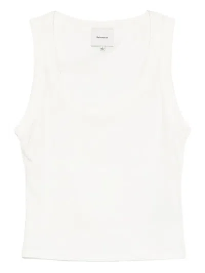 Reformation Seline Top In White