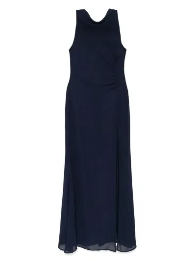 Reformation Senna Dress In Navy