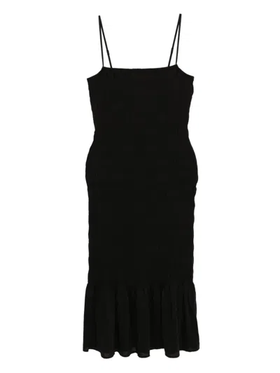 Reformation Seren Dress In Black
