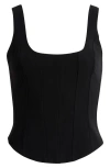 Reformation Seren Tank In Black