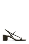 Reformation Serenity Block Heeled Sandal In Black