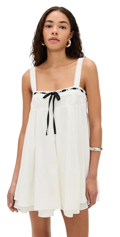 REFORMATION SHAI DRESS WHITE