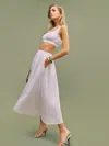 Reformation Shannon Linen Two Piece In White