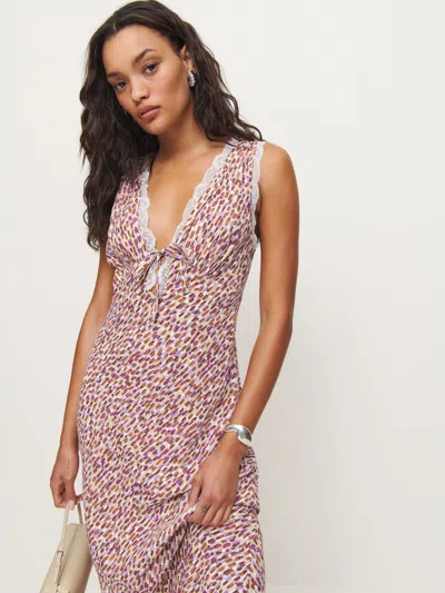 reformation sharla midi dress Reformation Sharla Dress In Nympheas
