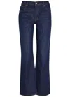 Reformation Sharon Bootcut Jeans In Blue