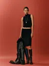 Reformation Shaye Knit Two Piece In Black