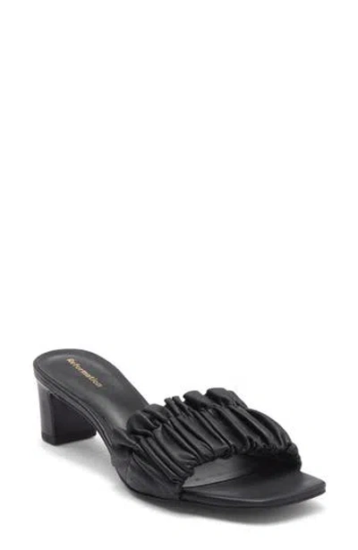 Reformation Shereen Ruched Slide Sandal