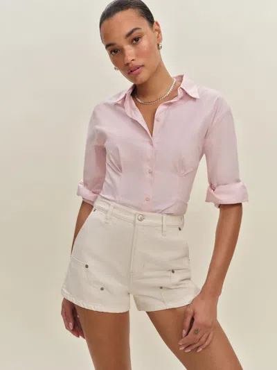 Reformation Short Utilitaire En Denim À Taille Haute Blake, 7,5 Cm