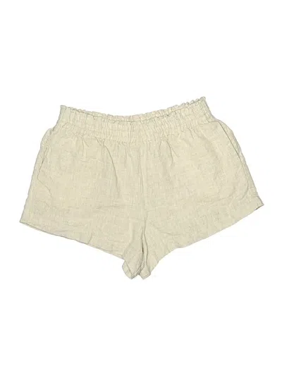 Pre-owned Reformation Shorts In Ivory