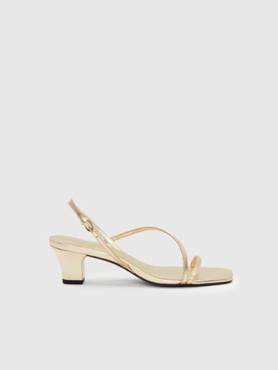 Reformation Chaussures À Talons Épais Shoshana 5 In Multi