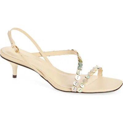 Reformation Shoshana Sandal In Neutral