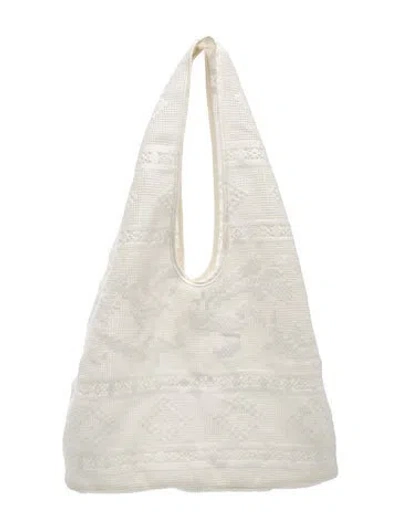 Pre-owned Reformation Shoulder Bag In White