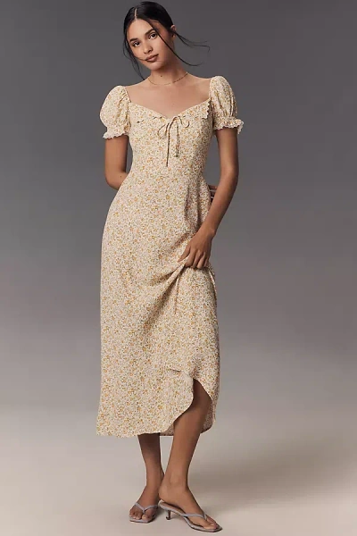 Reformation Shyla Midi Dress In Multicolor