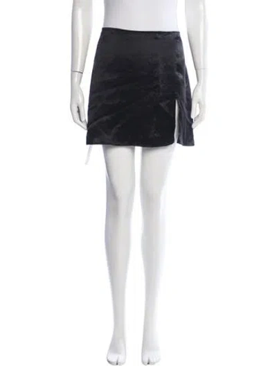Pre-owned Reformation Silk Mini Skirt