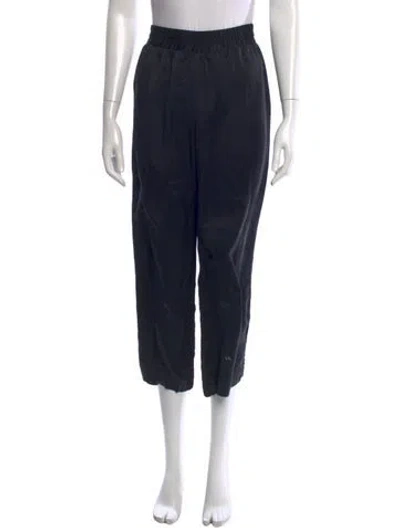 Pre-owned Reformation Silk Wide Leg Pants In Multi